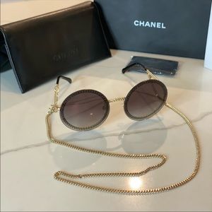 Chanel Round Sunglasses